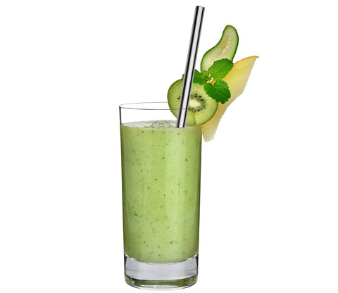 Cilio Stainless Steel Straws Straight 4 pcs.
