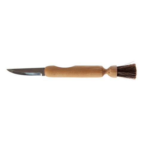 Iris Hantverk Handmade Mushroom Knife – Birch & Horsehair