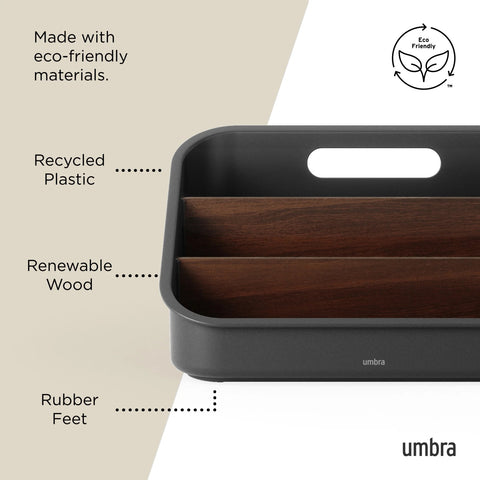 Umbra Bellwood Packet Organizer Black-Walnut