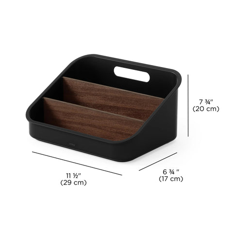 Umbra Bellwood Packet Organizer Black-Walnut
