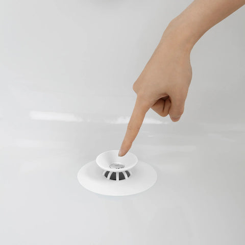 Umbra Flex Drain Plug & Hair Catcher White