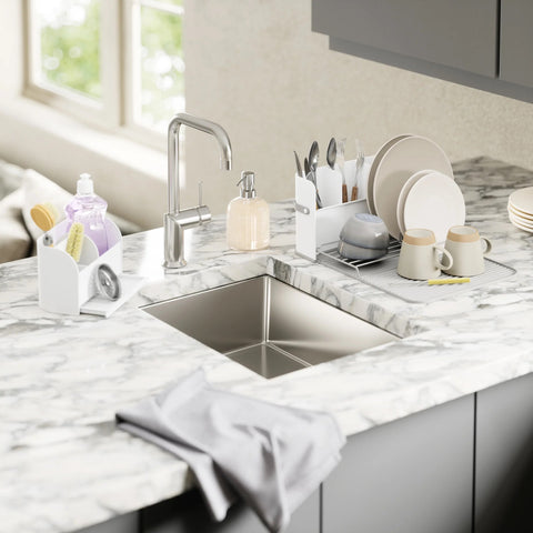 Umbra Sling Sink Caddy with Soap Pump