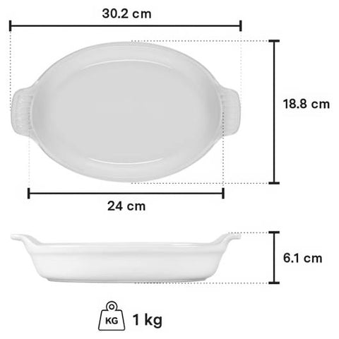 Le Creuset Oval Oven Dish 28 cm / 1.6 L