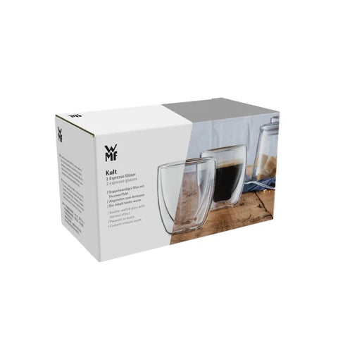 WMF Set of Two Espresso Glasses
