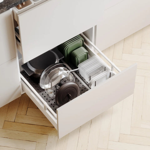 Umbra Peggy Drawer Organizers, Set of 2 Charcoal