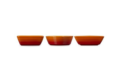 Le Creuset Set of 3 Tapas Dishes Volcanic