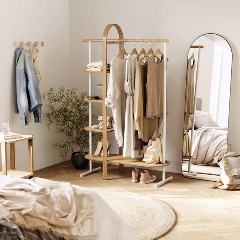 Umbra Bellwood Garment Rack White-Natural