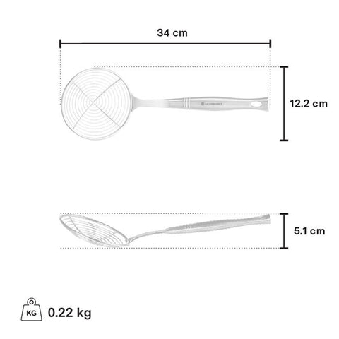 Le Creuset Stainless Steel 3-ply Skimmer