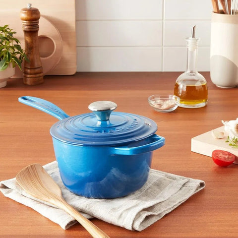 Le Creuset Cast Iron Saucepan 18 cm, 2.2 L Blue