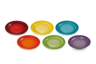 Le Creuset Set of 6 Plates 17 cm