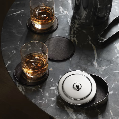 Georg Jensen Manhattan Coaster Set