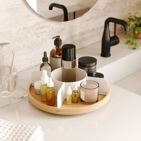 Umbra Bellwood Lazy Susan White-Natural