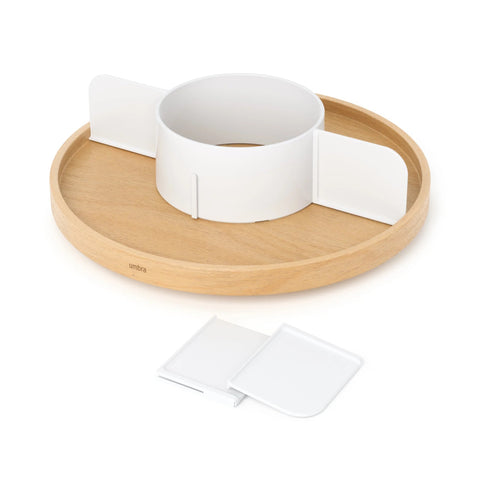 Umbra Bellwood Lazy Susan White-Natural