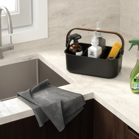 Umbra Bellwood Storage Bin Black-Walnut