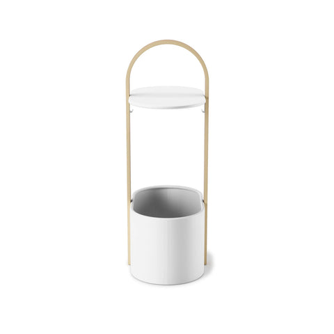 Umbra Bellwood Storage Table White-Natural