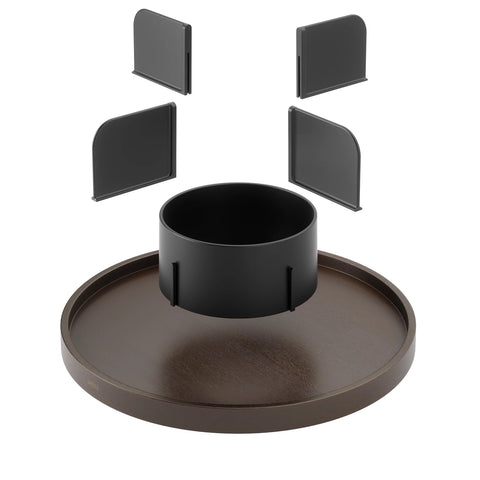 Umbra Bellwood Lazy Susan Black-Walnut