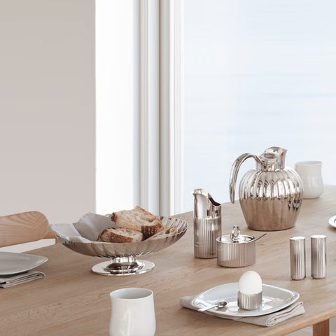 Georg Jensen Bernadotte Sugar Bowl with Spoon