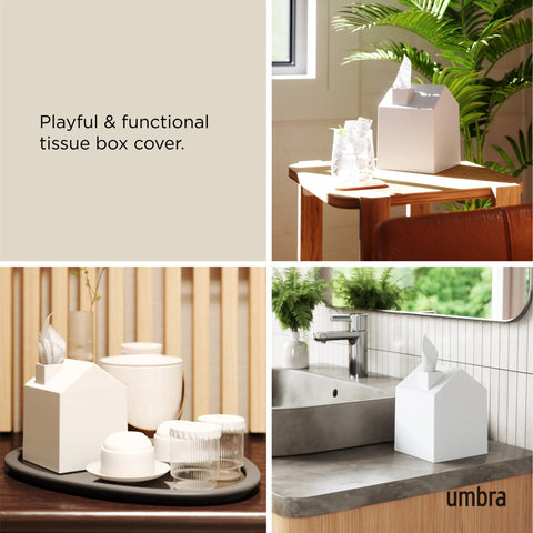 Umbra Casa Tissue Cover White