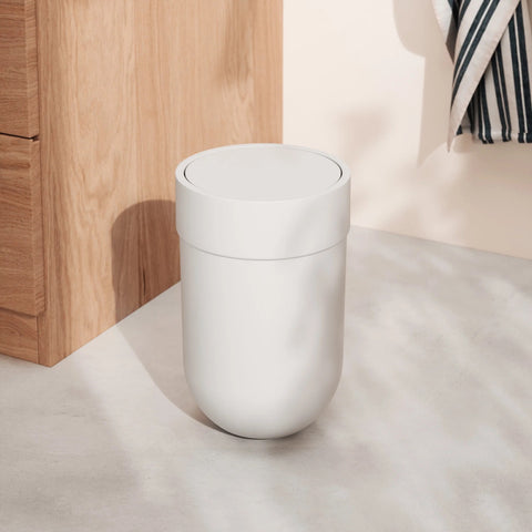 Umbra Touch Trash Can White