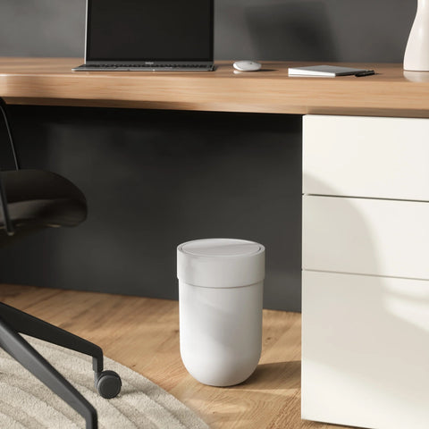 Umbra Touch Trash Can White