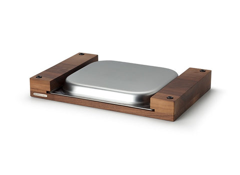 Continenta Walnut Cutting Board with Stainless Steel Drawer 48x32.5x6cm
