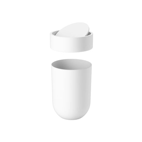 Umbra Touch Trash Can White