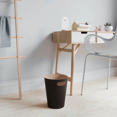 Umbra Woodrow Waste Bin 7.5 L