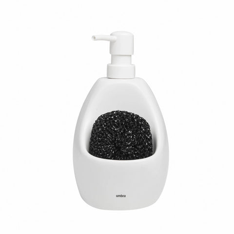 Umbra Joey Soap Pump & Scrubby White