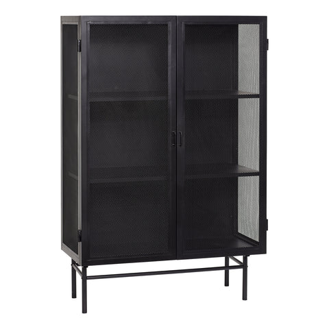 Hübsch Edge Cabinet Double Black