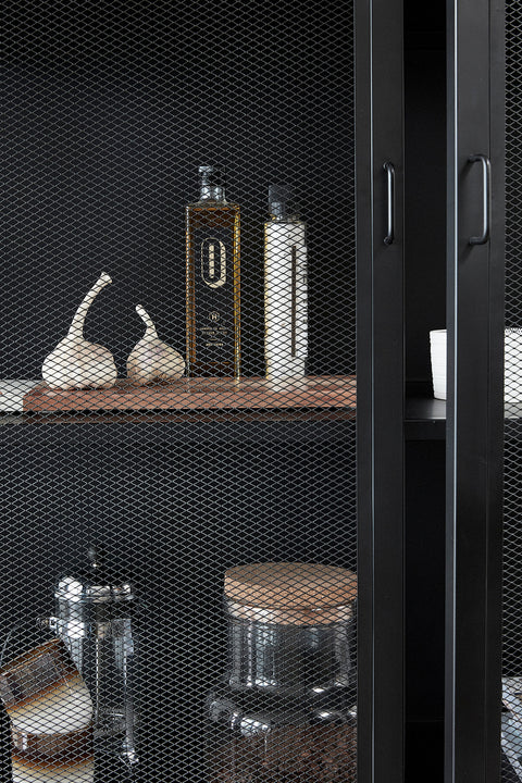 Hübsch Edge Cabinet Double Black