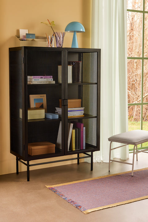 Hübsch Edge Cabinet Double Black