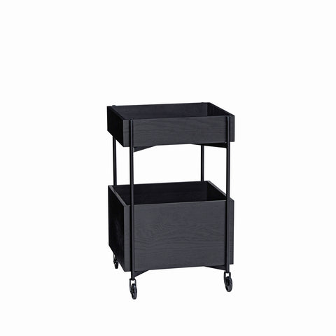 Hübsch Fresh Trolley Black