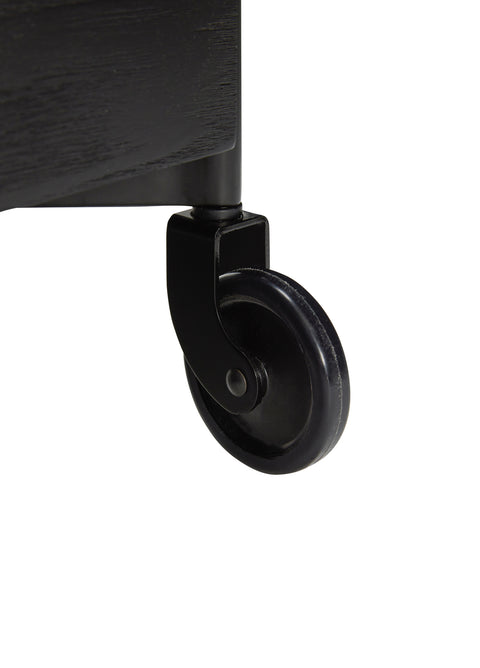 Hübsch Fresh Trolley Black