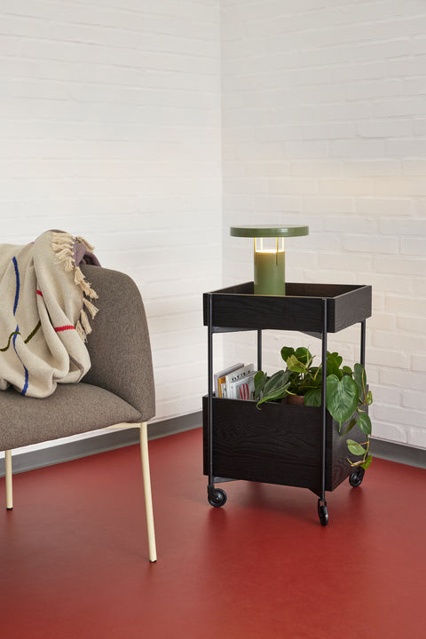 Hübsch Fresh Trolley Black