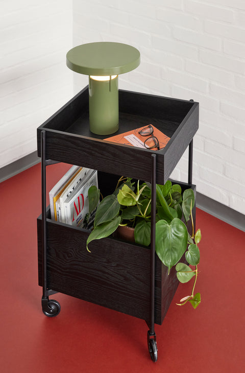 Hübsch Fresh Trolley Black