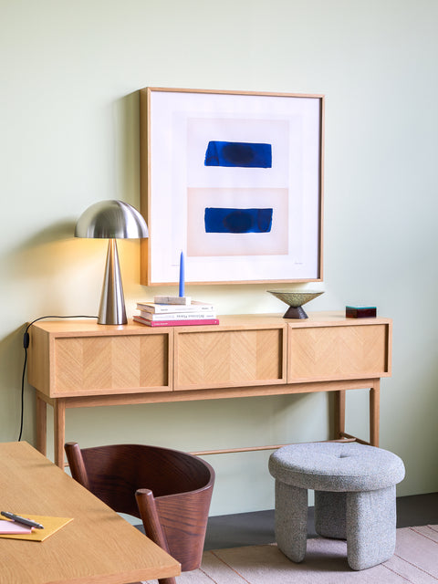 Hübsch Rocco Pouffe Light Green