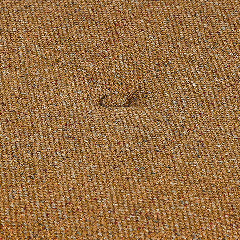 Hübsch Rocco Pouffe Ochre