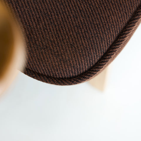 Hübsch Haze Lounge Chair Dark Brown