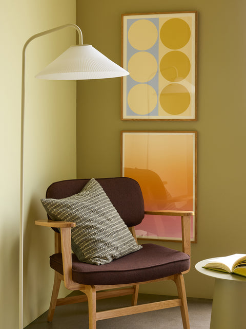 Hübsch Haze Lounge Chair Dark Brown