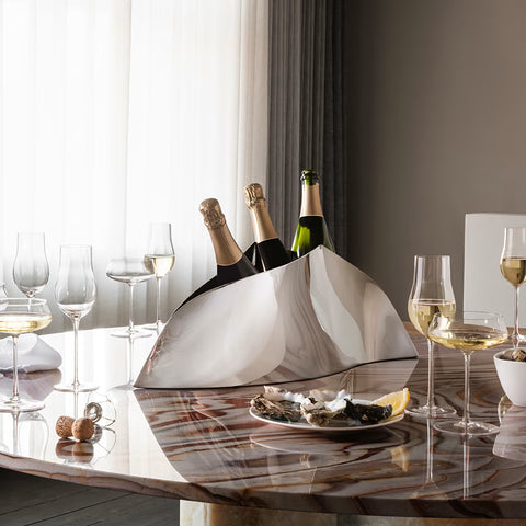 Georg Jensen Sky Champagne Flute, 6 pieces