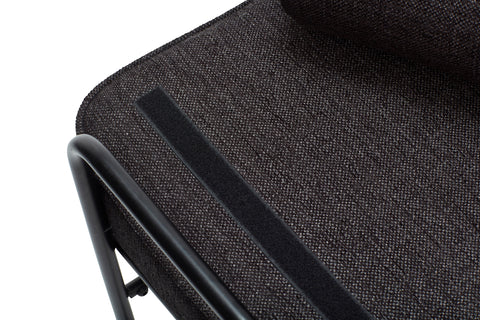 Hübsch Pipe Bench Black