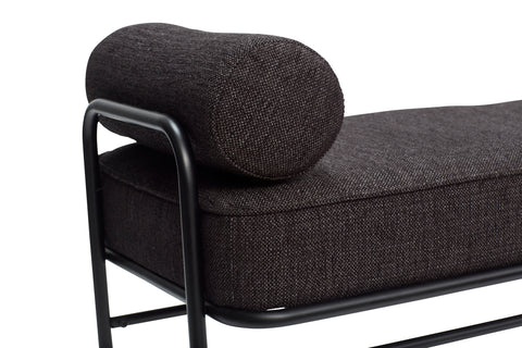 Hübsch Pipe Bench Black