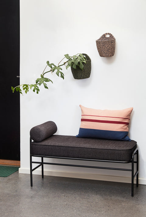 Hübsch Pipe Bench Black