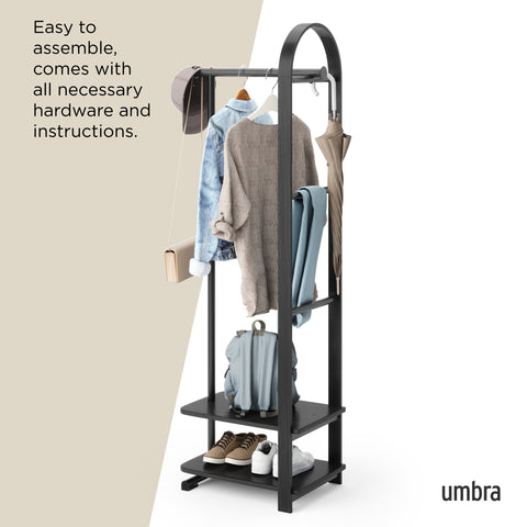 Umbra Bellwood Coat Rack - Black