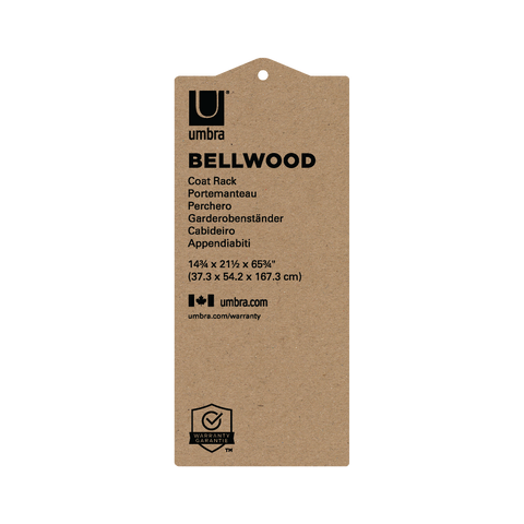 Umbra Bellwood Coat Rack - Black