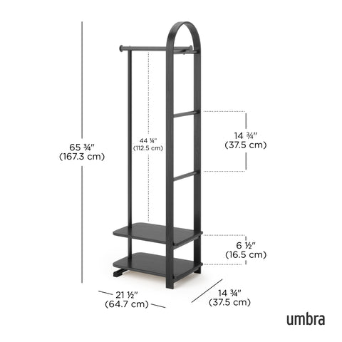 Umbra Bellwood Coat Rack - Black