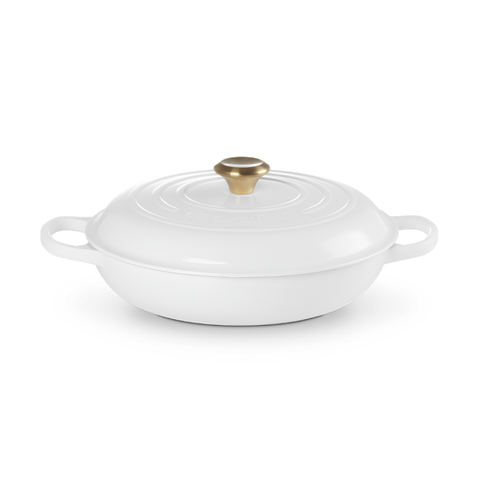 Le Creuset Cast Iron Shallow Casserole 30 cm, 3.5 L