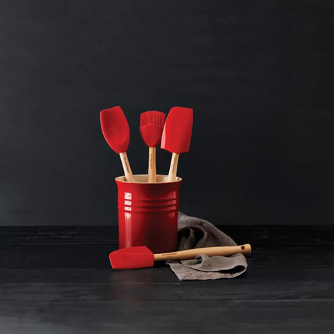 Le Creuset Craft Spatula Set 3 Pieces - Cerise