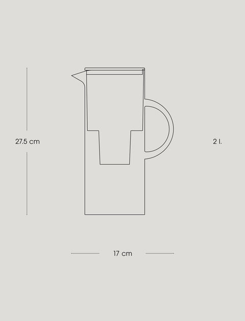 Stelton EM77 Water Filter Jug 2 L
