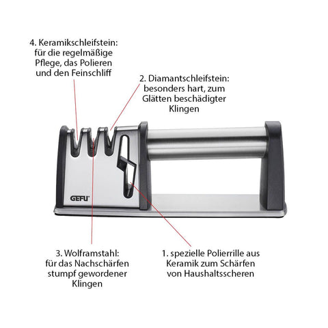 Gefu Knife sharpener COLT PRO